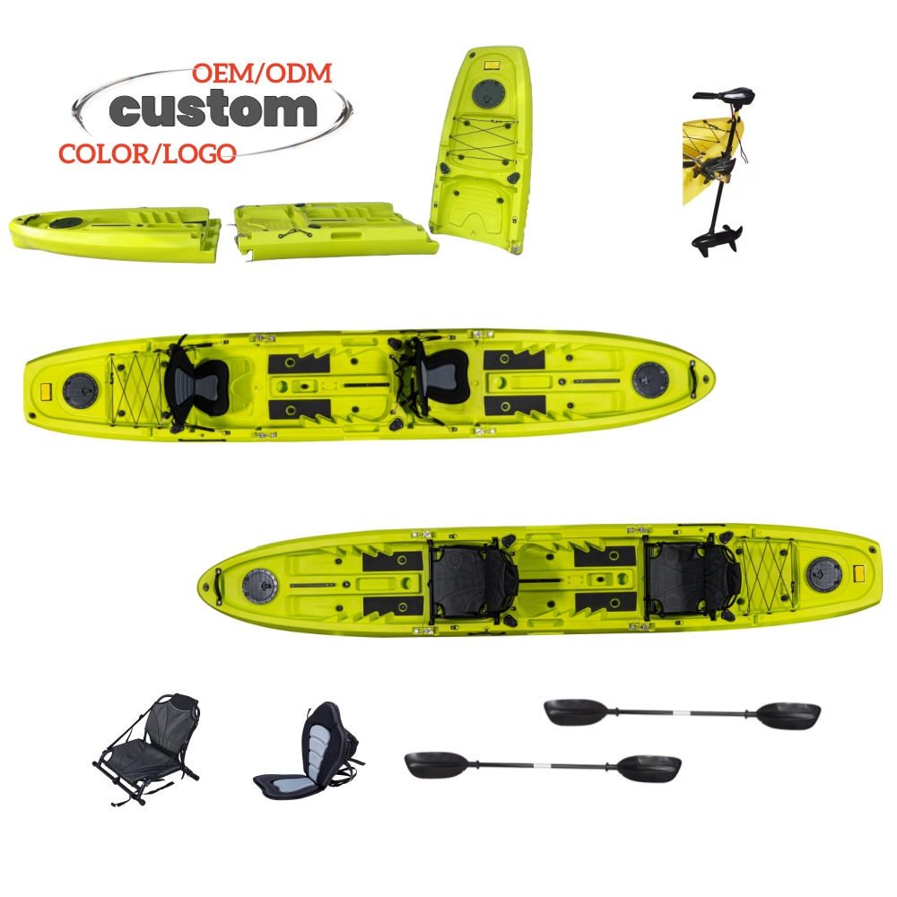 Fishing Kayak Paddle - New Modular Tandem Double Sit-on-Top Kayak