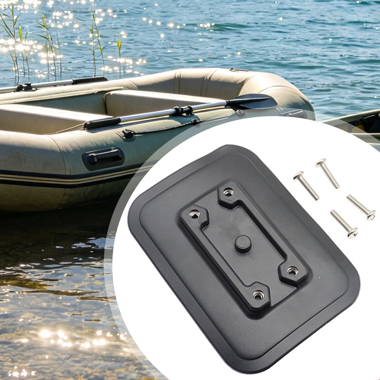 1 Set Inflatable Boat Fishing  - Fishing Kayak Rod Holder recension och pris