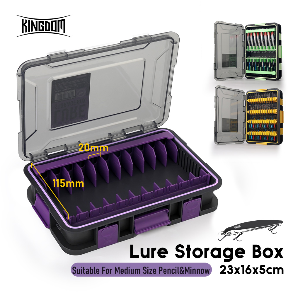 Kingdom Lure Storage Box Water - Fishing Kayak Crate recension och pris