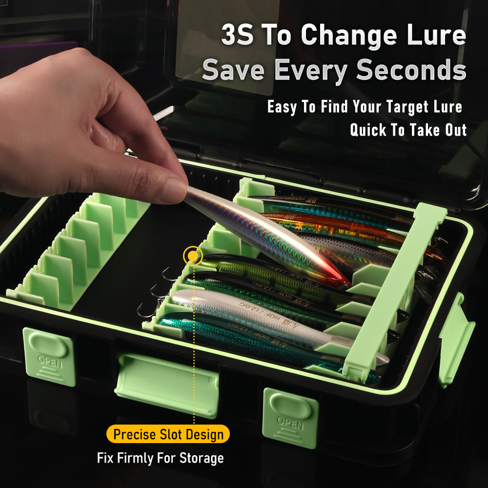 Kingdom Lure Storage Box Water - Fishing Kayak Crate recension och pris
