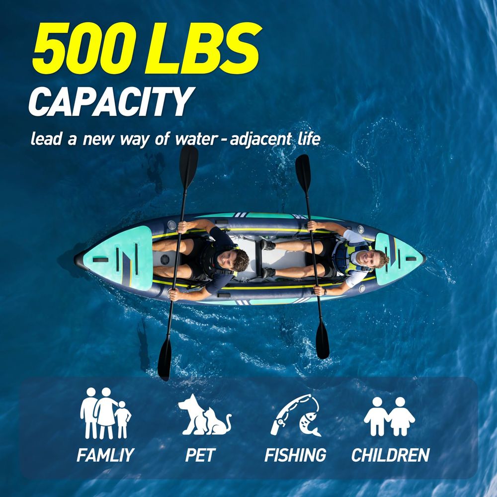 Kayak 1 2 Person for Adults, 1 - Fishing Kayak Paddle recension och pris