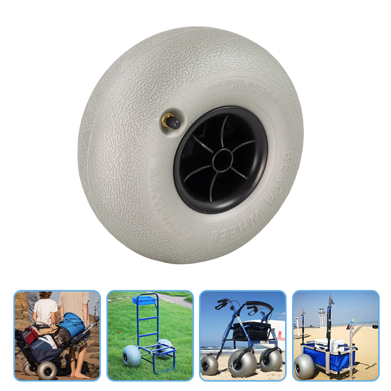 10In Balloon Wheels Profession - Fishing Kayak Cart recension och pris