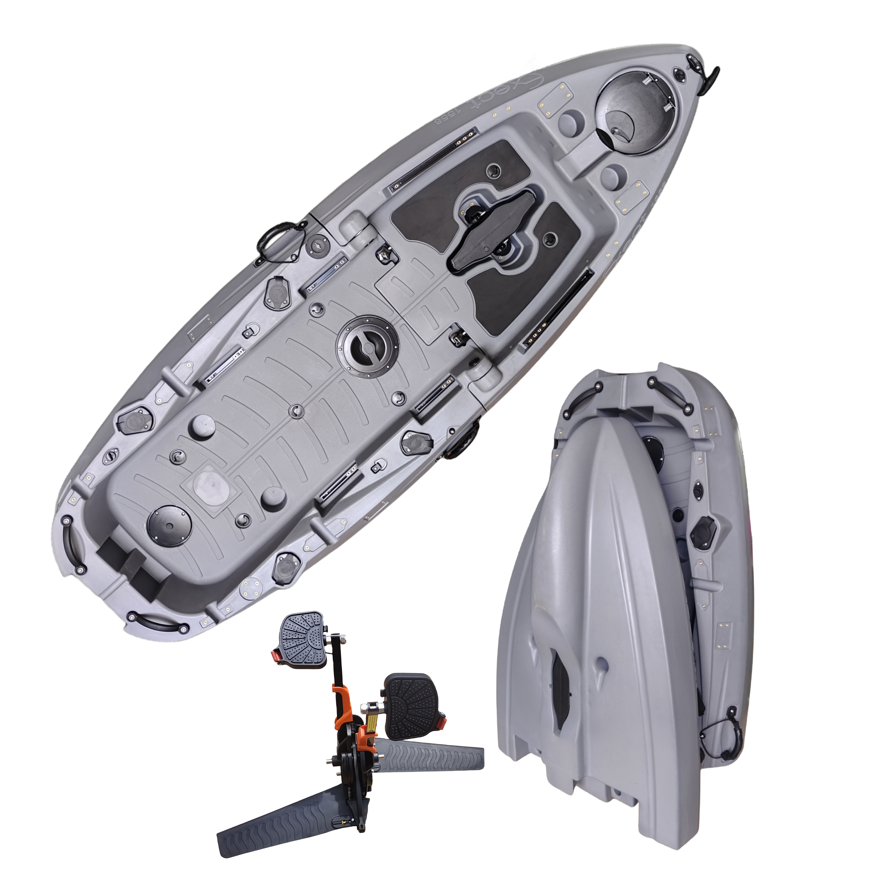 Plastic Kayak Pedal Kayak Fish - Fishing Kayak Seat recension och pris