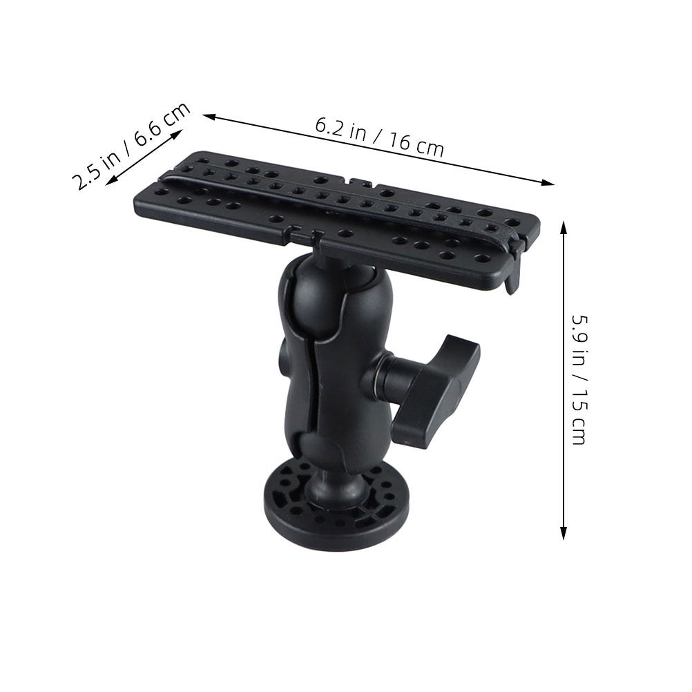 1Set 360 Degree Rotating Kayak - Fishing Kayak Fish Finder Mount recension och pris