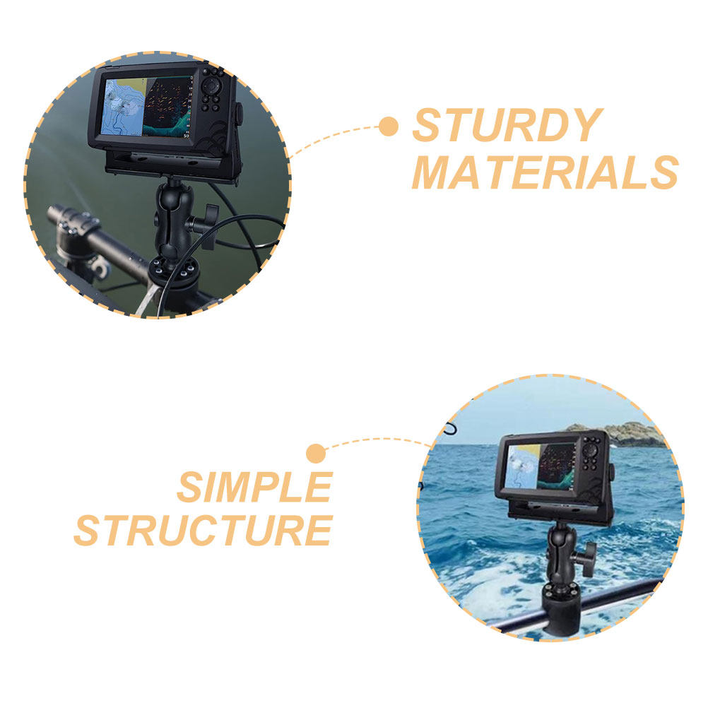 1Set 360 Degree Rotating Kayak - Fishing Kayak Fish Finder Mount recension och pris