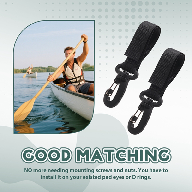 Paddle Storage Clip Paddle Hol - Fishing Kayak Rod Holder recension och pris