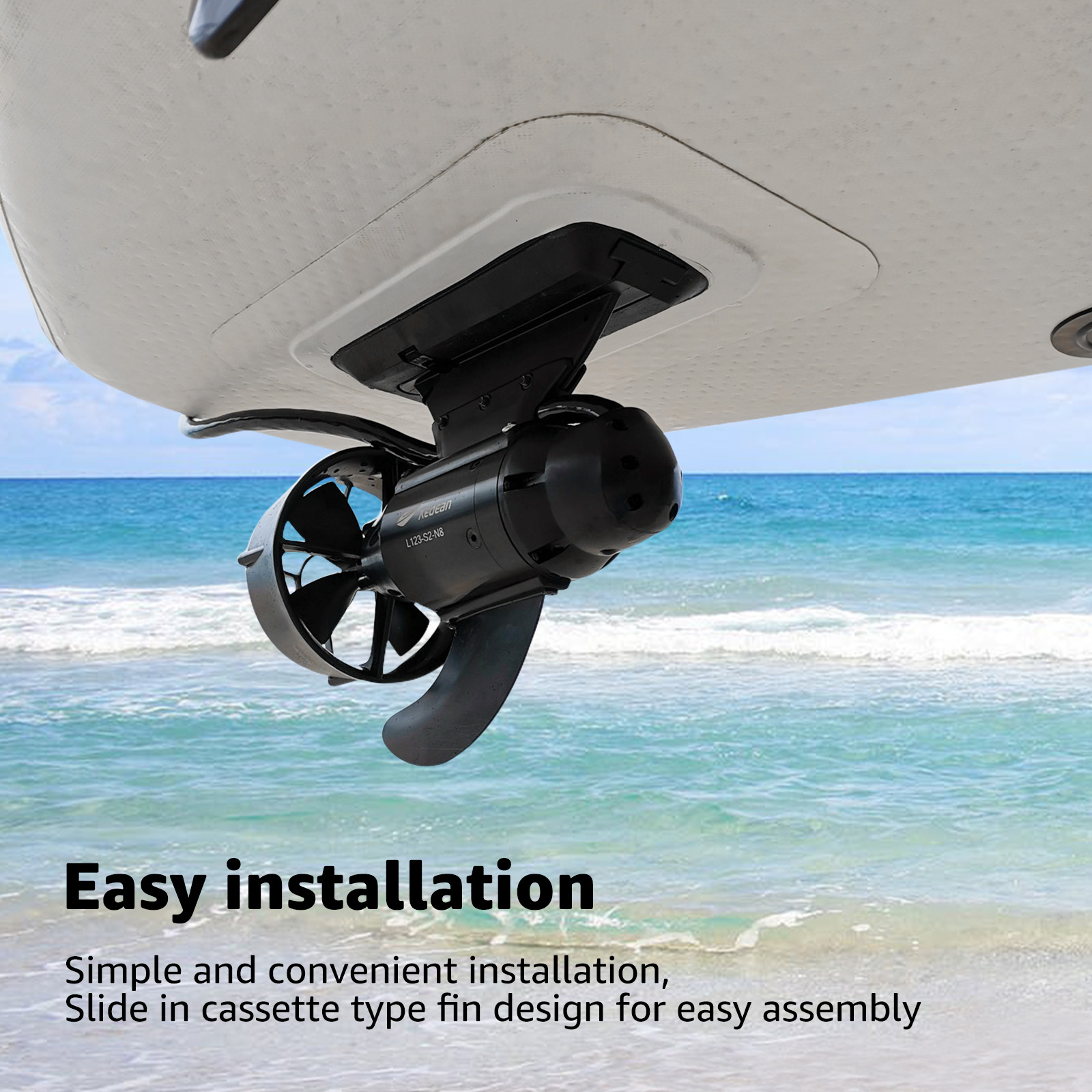 380W 600W Electric Fins Stand  - Fishing Kayak Storage Bag recension och pris