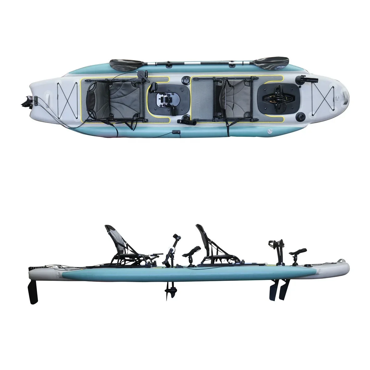 2026 14FT 2-Person Sit-On-Top  - Fishing Kayak Sit On Top recension och pris