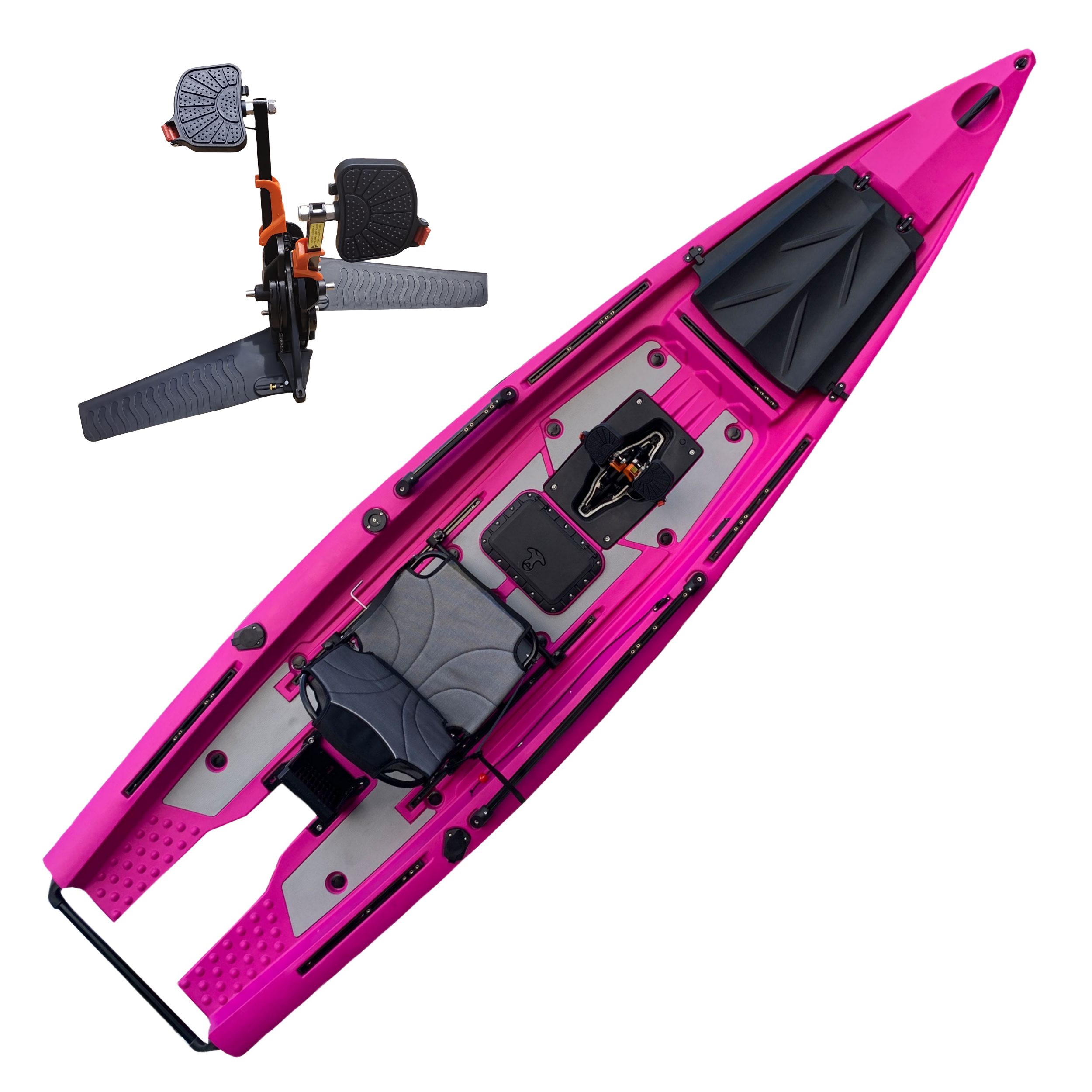 Single Skiff Boat Solo Kayak S - Fishing Kayak Sit On Top recension och pris