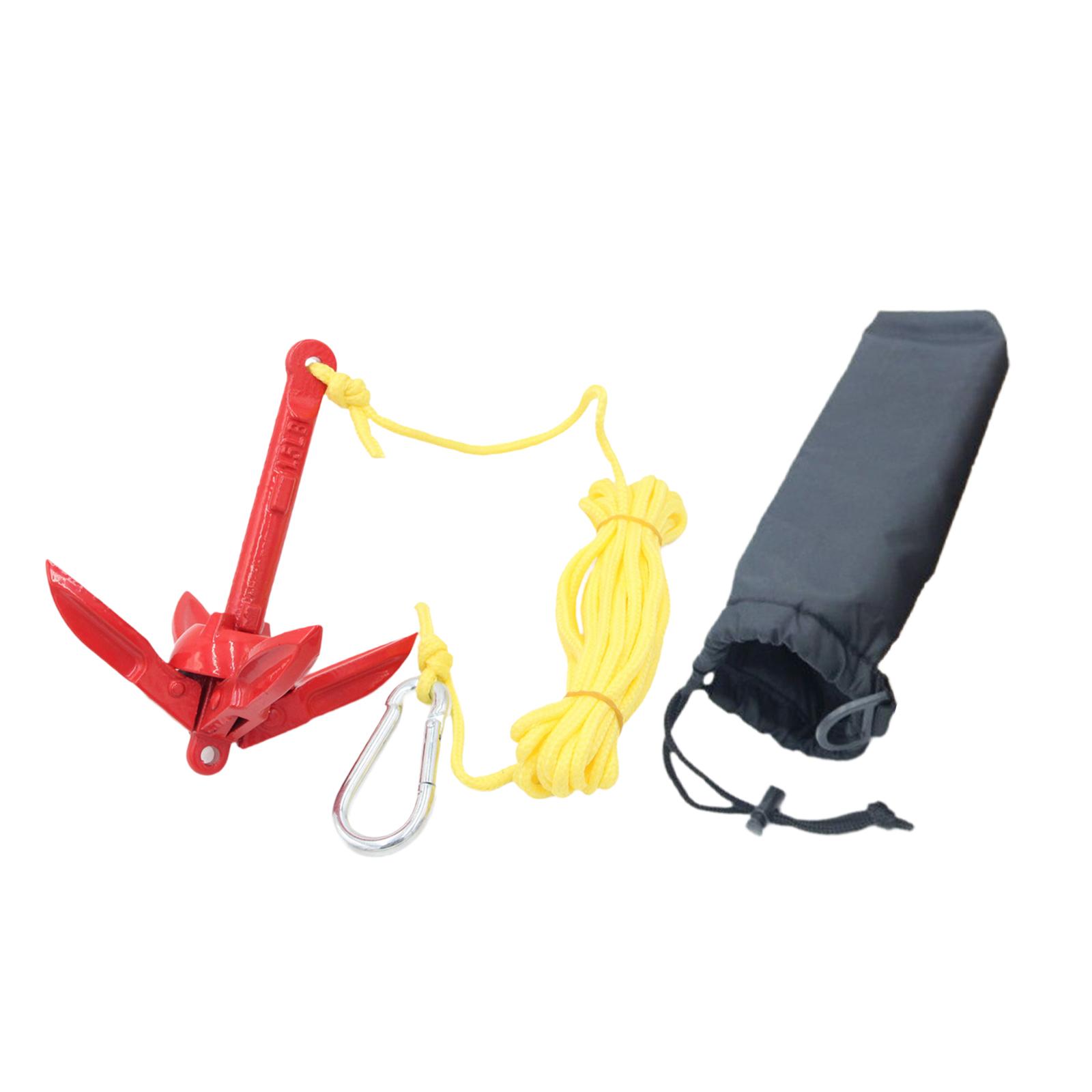 0.7kg Carbon Steel Folding Anc - Fishing Kayak Anchor recension och pris