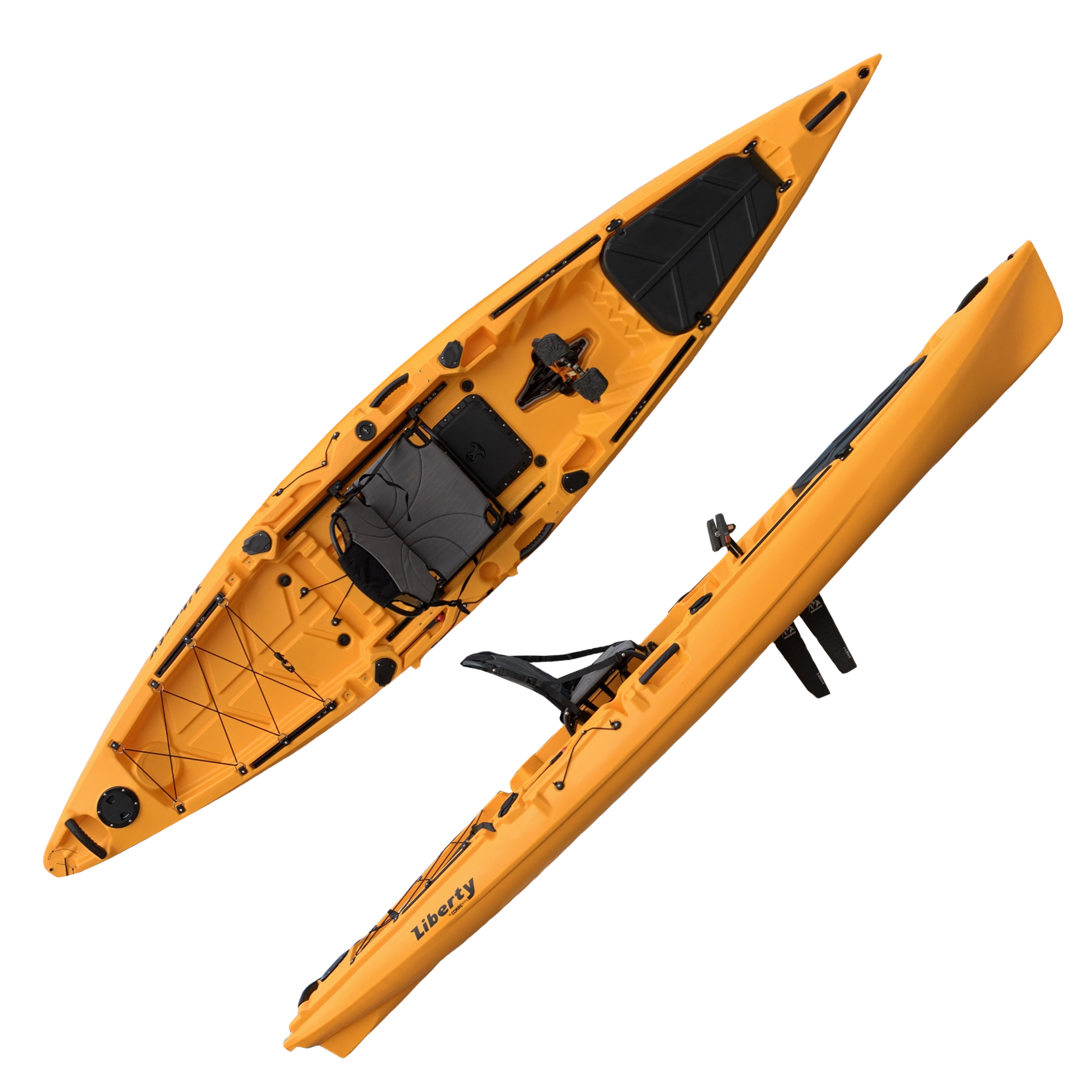 Zero Kayak New 4.15m One Perso - Fishing Kayak Pedal Drive recension och pris