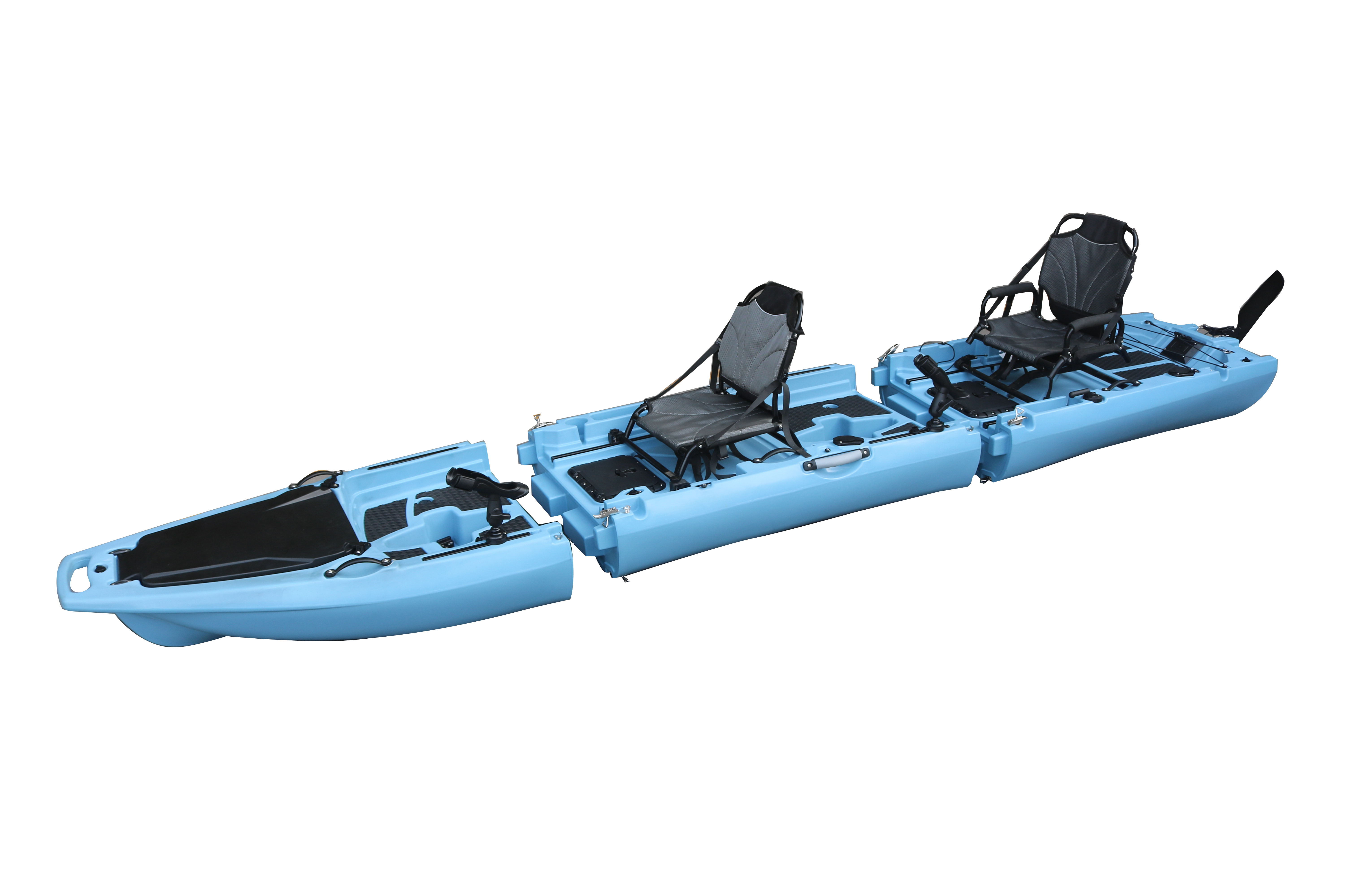 14FT 2 Person Detachable  Peda - Fishing Kayak Sit On Top recension och pris