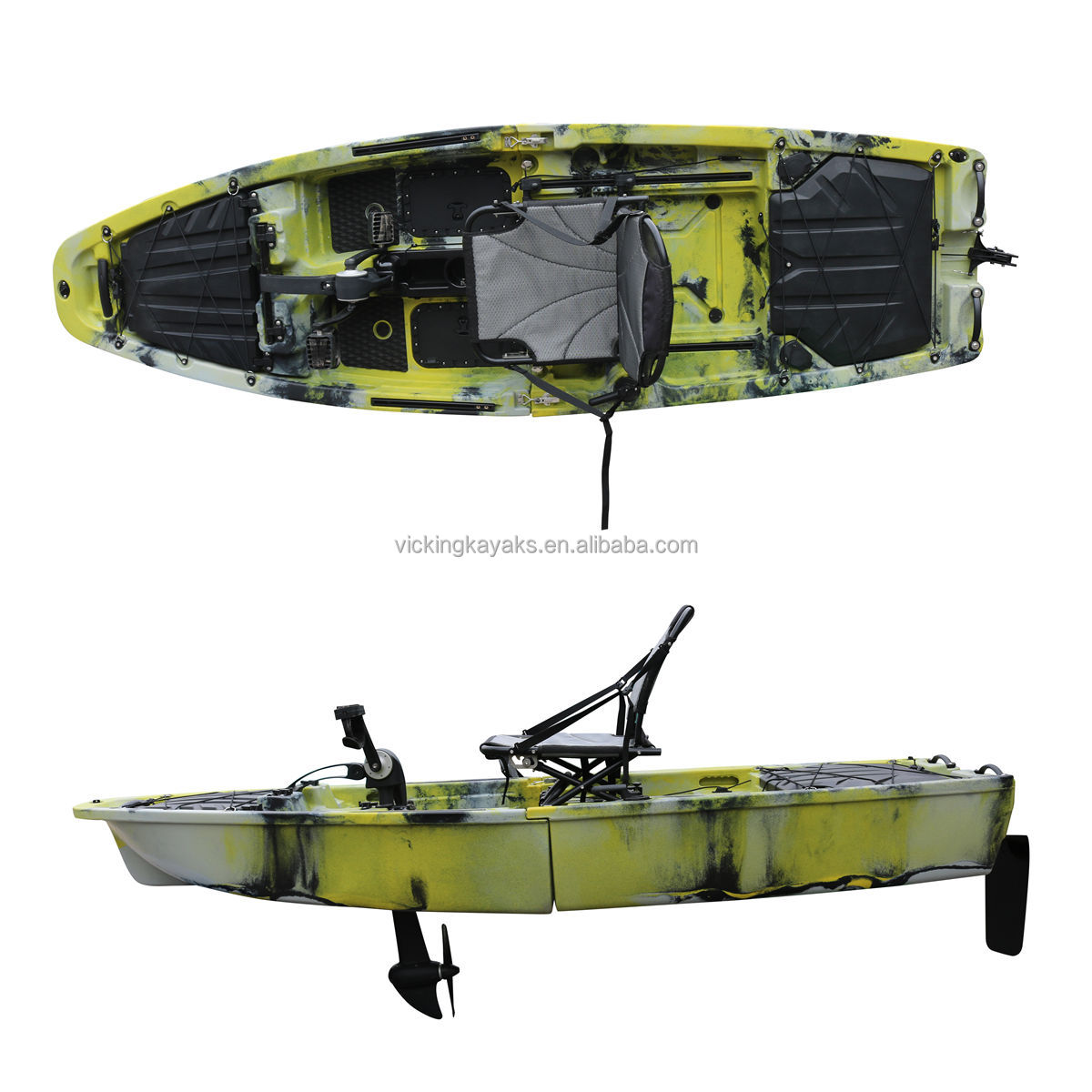 14ft Modular Propeller Pedal D - Fishing Kayak Pedal Drive recension och pris