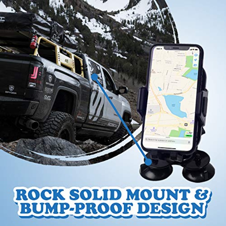 Strong Suction Phone Mount Bas - Fishing Kayak Fish Finder Mount recension och pris