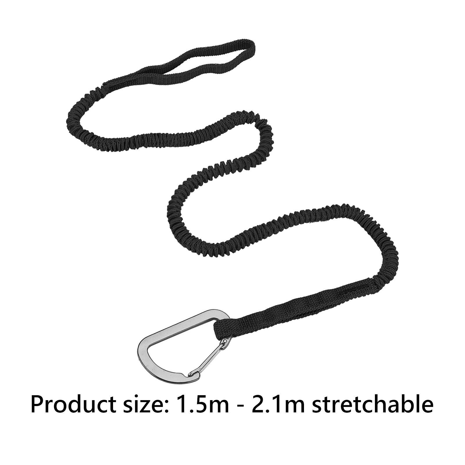 Boat Paddle Tether Elastic Lea - Fishing Kayak Paddle Leash recension och pris