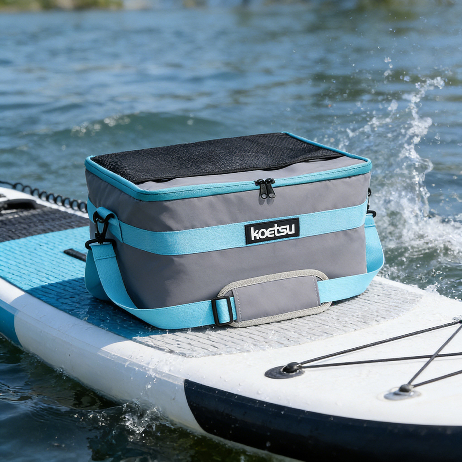 Insulated Paddleboard Cooler w - Fishing Kayak Paddle recension och pris