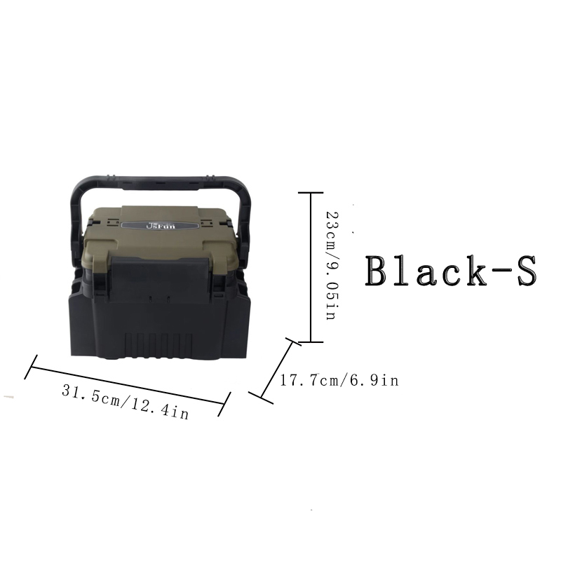 Large Fishing Box Organizer Mu - Fishing Kayak Crate recension och pris