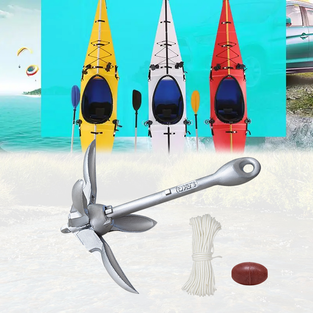 0.7/1.5KG Grapnel Anchor with  - Fishing Kayak Anchor recension och pris