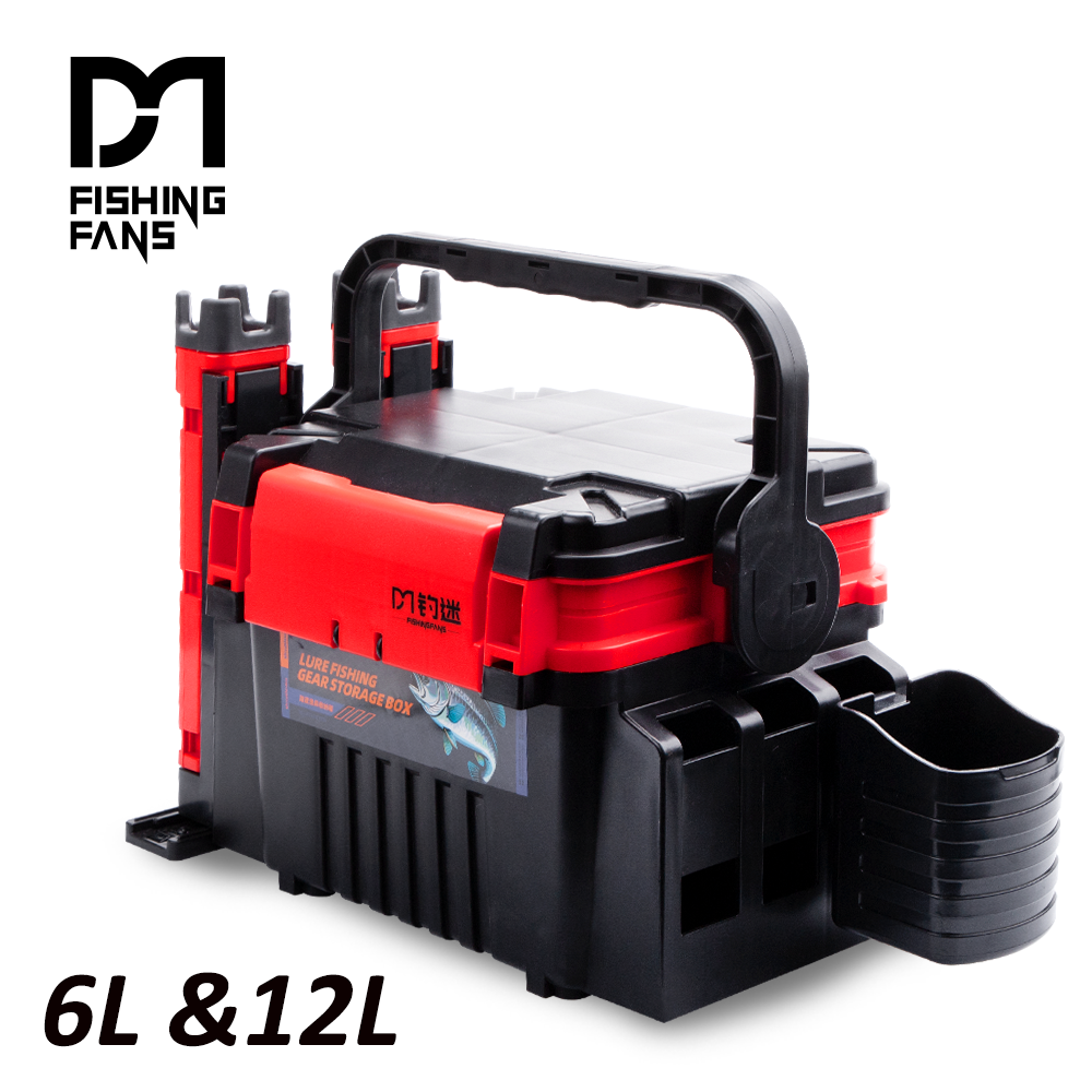 Fishingfans 6L 12L Fishing Box - Fishing Kayak Crate recension och pris