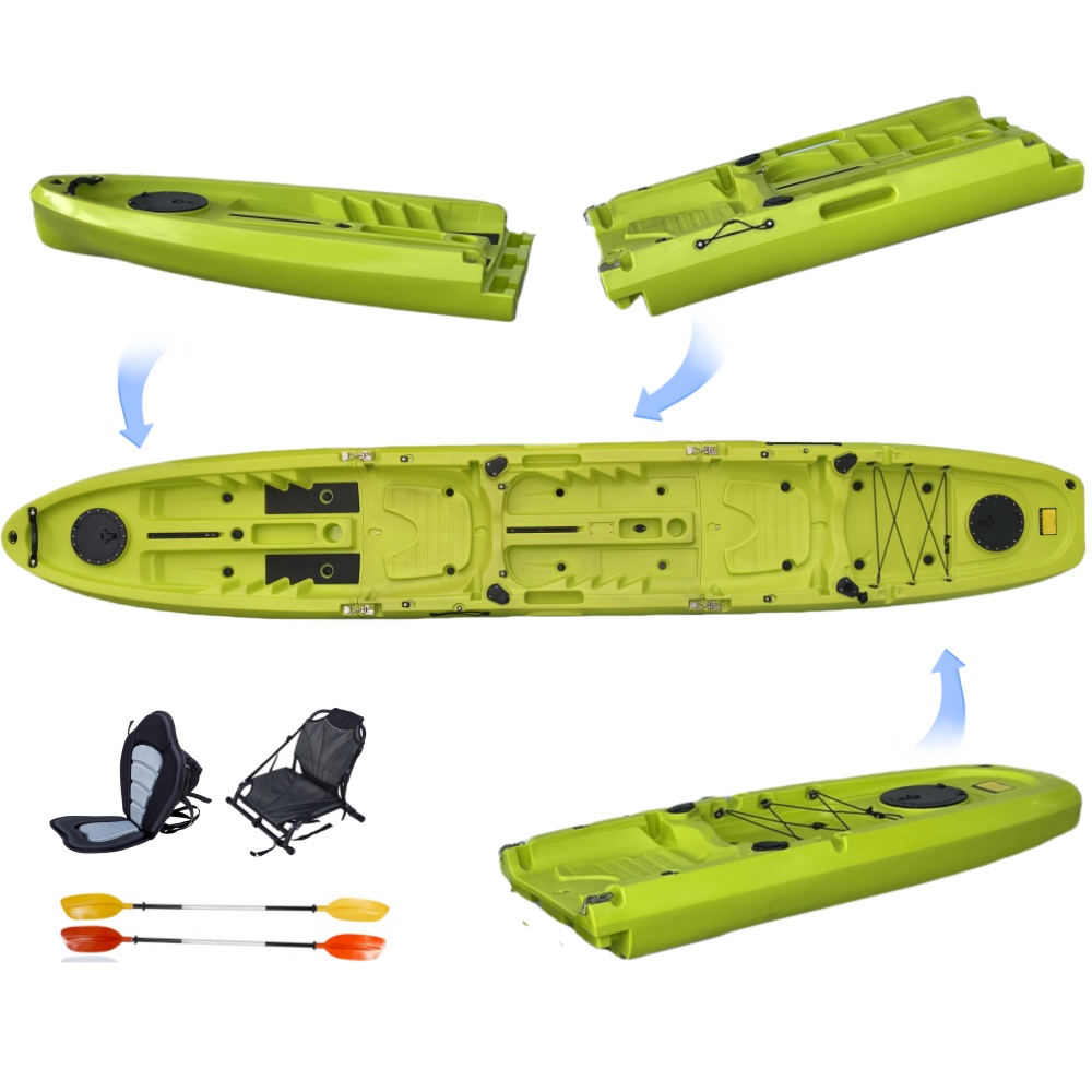 New Modular Tandem Double Sit- - Fishing Kayak Paddle recension och pris
