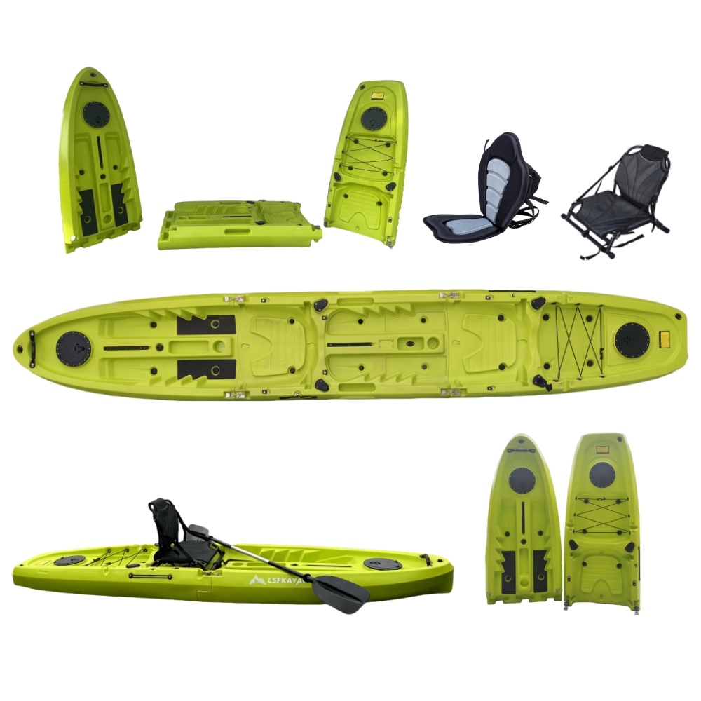 New Modular Tandem Double Sit- - Fishing Kayak Paddle recension och pris
