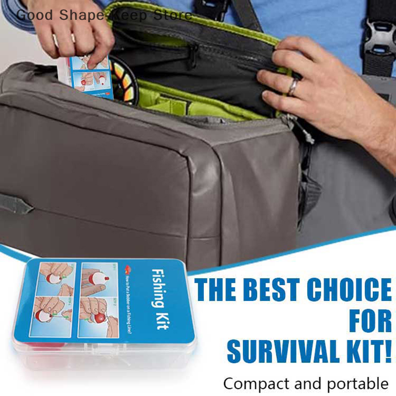 24Pcs Emergency Fishing Kit Po - Fishing Kayak Crate recension och pris